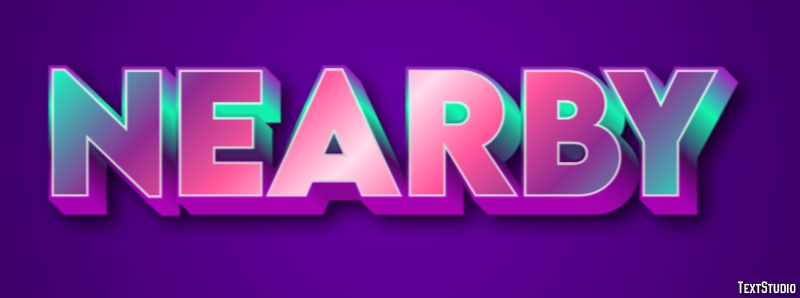 Nearby Text Effect