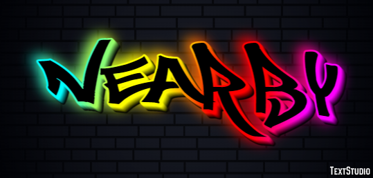Nearby Text Effect