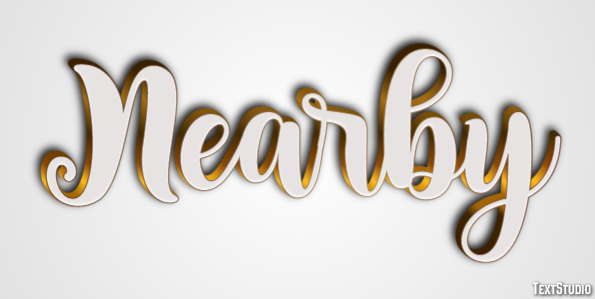 Nearby Text Effect