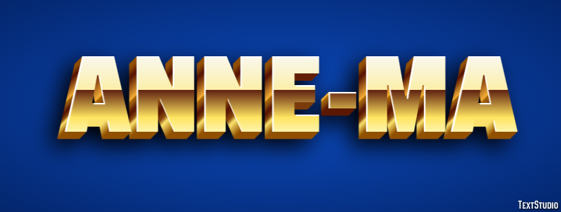 Anne-Ma Text effect