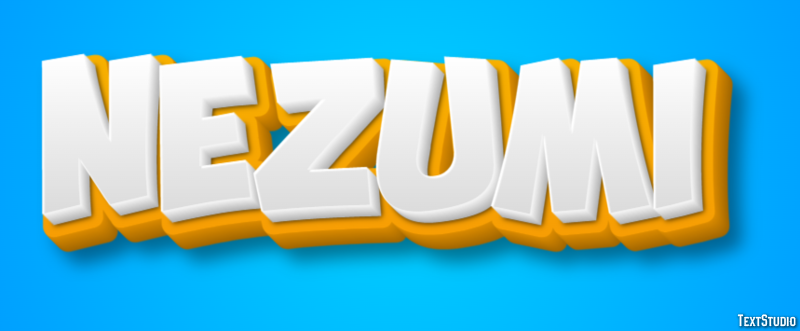 ネズミ Text Effect