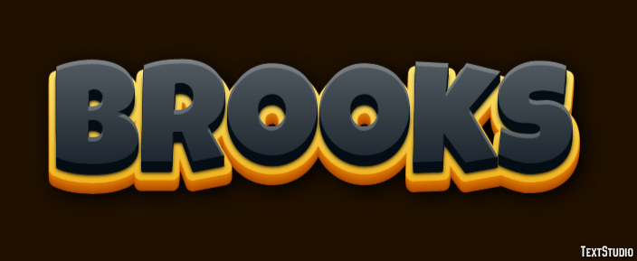 Brooks Text Effect