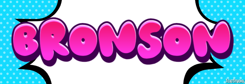 Bronson Text Effect