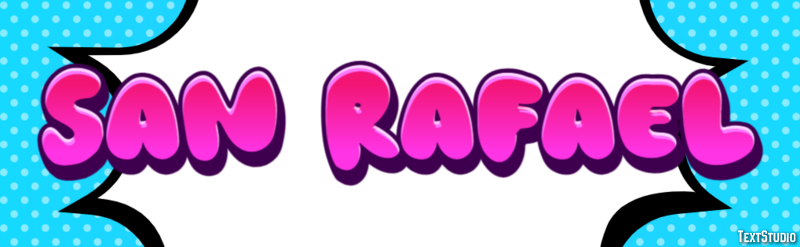 San Rafael Efekt tekstowy