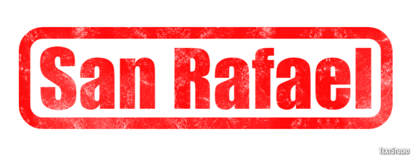 San Rafael Efekt tekstowy
