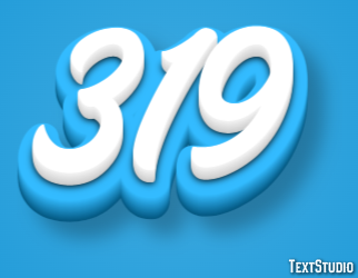 319 Эффект текста