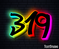 319 Эффект текста