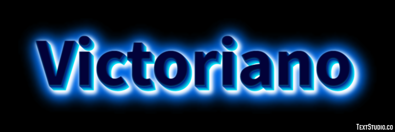 Victoriano Efecto de texto