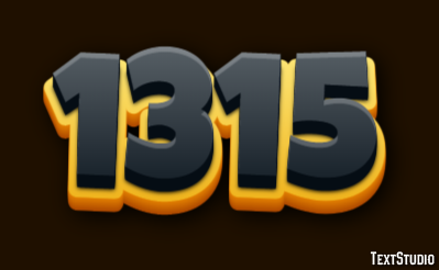 1315 Efekt tekstowy