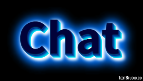 Chat Effet de texte