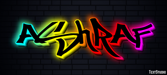 Ashraf Text Effect