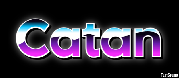 Catan Text Effect