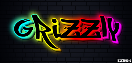 Grizzly Tekst effect