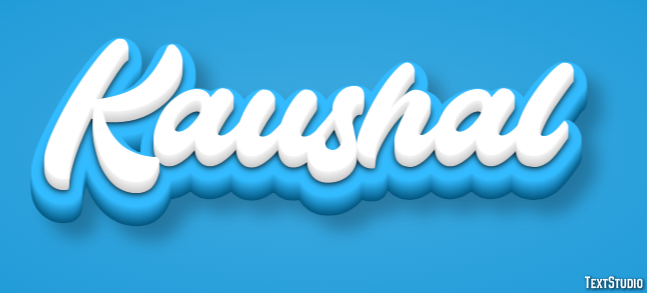Kaushal Text effect