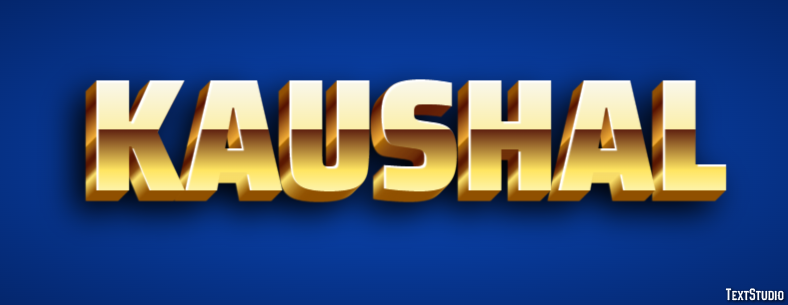 Kaushal Text effect
