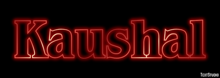 Kaushal Text effect