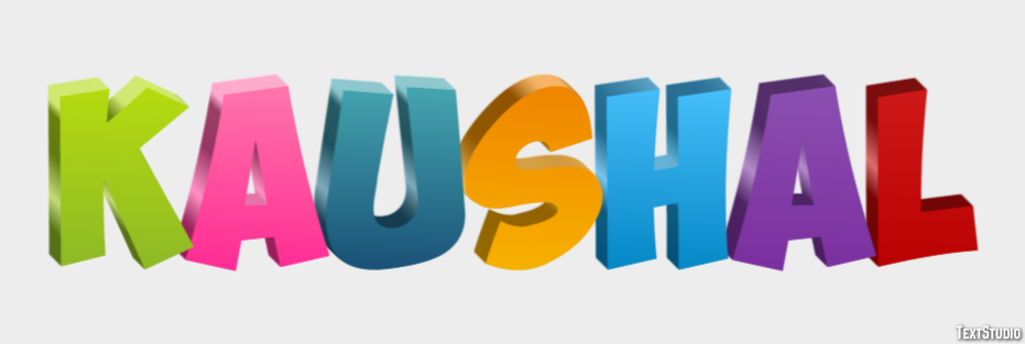 Kaushal Text effect