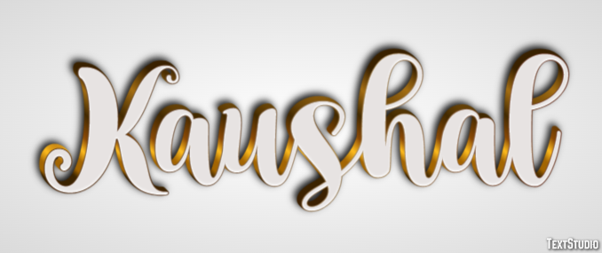 Kaushal Text effect
