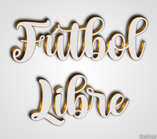 Fútbol Libre Text effect