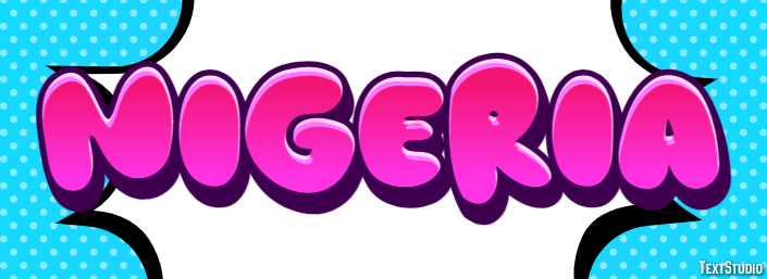 Nigeria Text effect