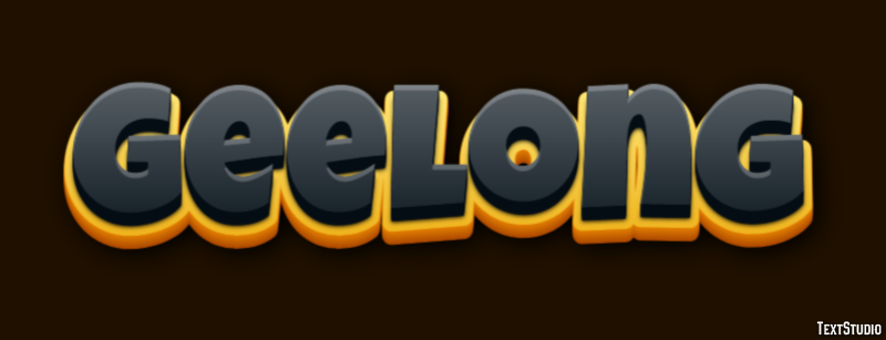 Geelong Effetto testo