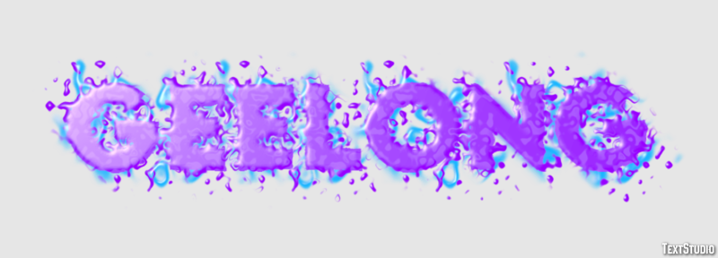 Geelong Effetto testo