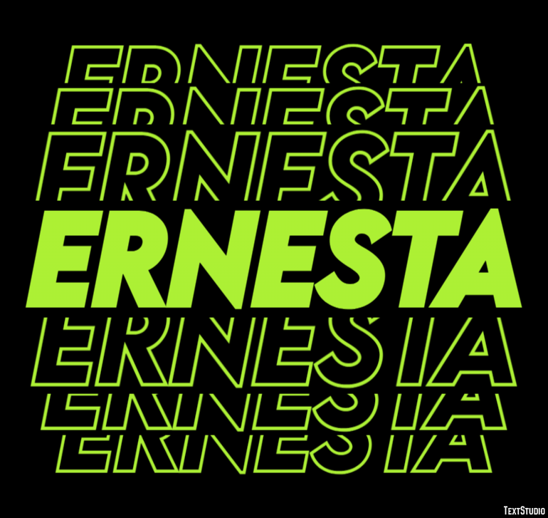 Ernesta Effetto testo