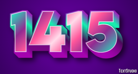 1415 Effetto testo
