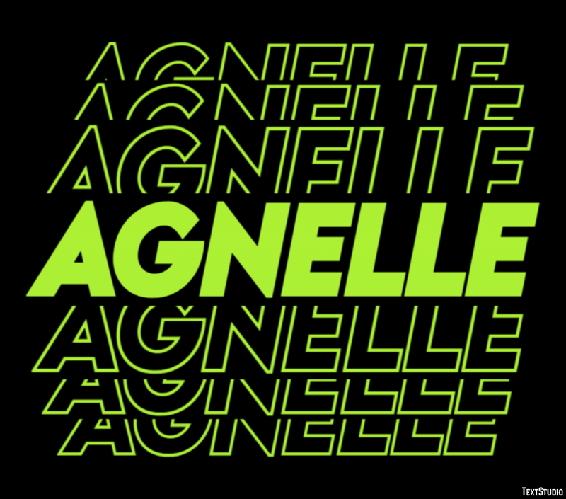 Agnelle Effet de Texte