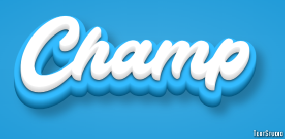 Champ Text Effect