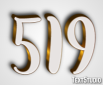 519 Efecto de Texto