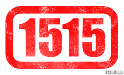 1515 Effetto testo