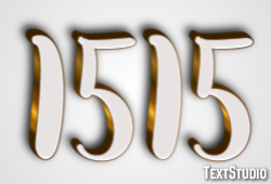 1515 Effetto testo
