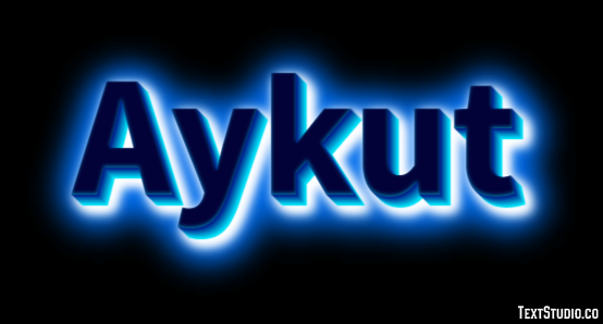 Aykut Efecto de Texto