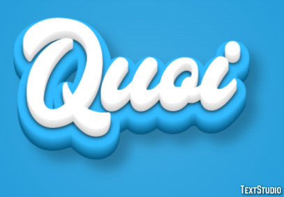 Quoi Text Effect