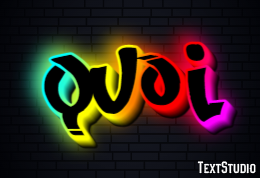 Quoi Text Effect