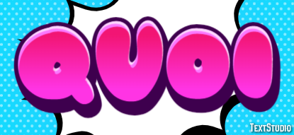 Quoi Text Effect