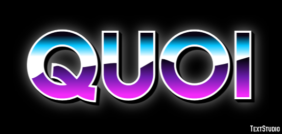 Quoi Text Effect