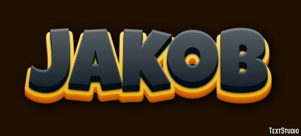 Jakob Efeito de texto
