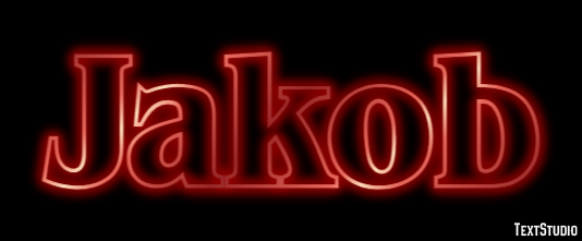 Jakob Efeito de texto