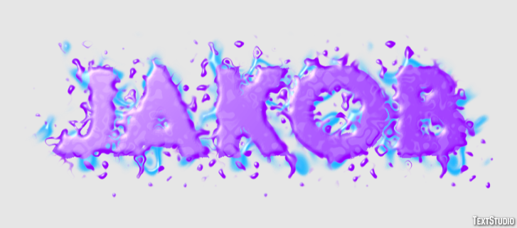 Jakob Efeito de texto