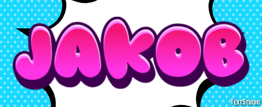 Jakob Efeito de texto