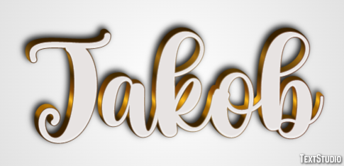 Jakob Efeito de texto