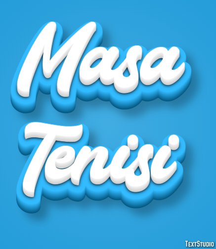 Masa Tenisi Metin Efekti