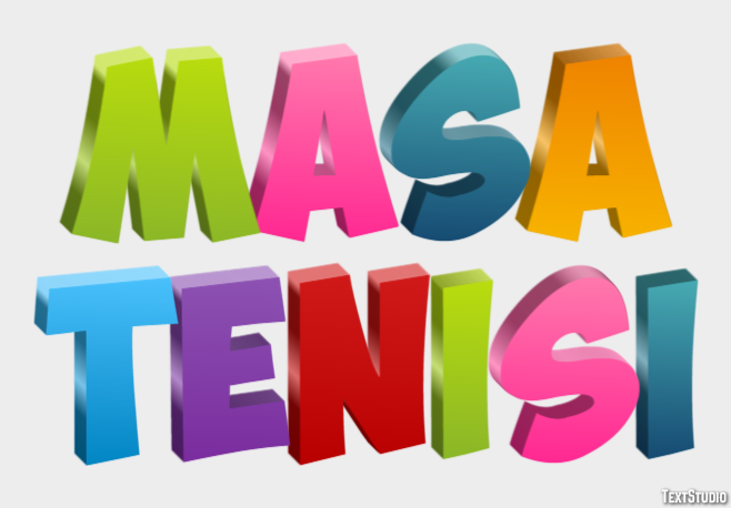 Masa Tenisi Metin Efekti
