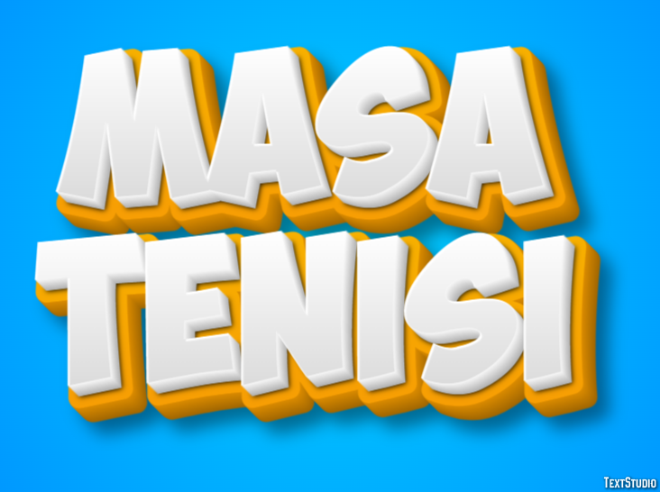 Masa Tenisi Metin Efekti