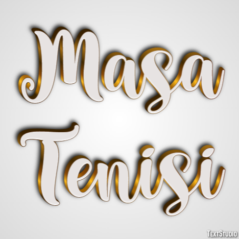 Masa Tenisi Metin Efekti