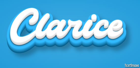 Clarice Text Effect