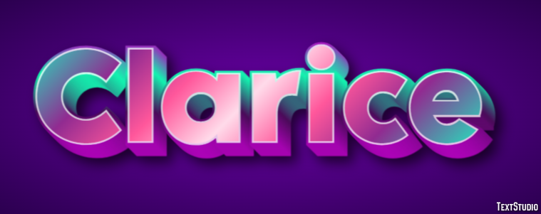 Clarice Text Effect
