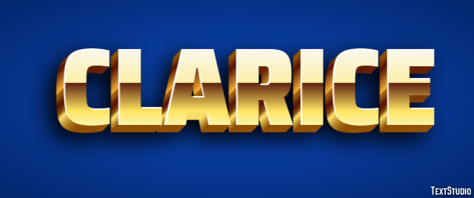 Clarice Text Effect